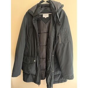 Goodfellow & Co Men Selby Arctic Parka Jacket Black Water Repellent Large